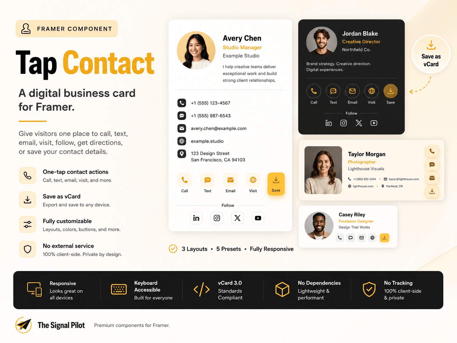 Tap Contact