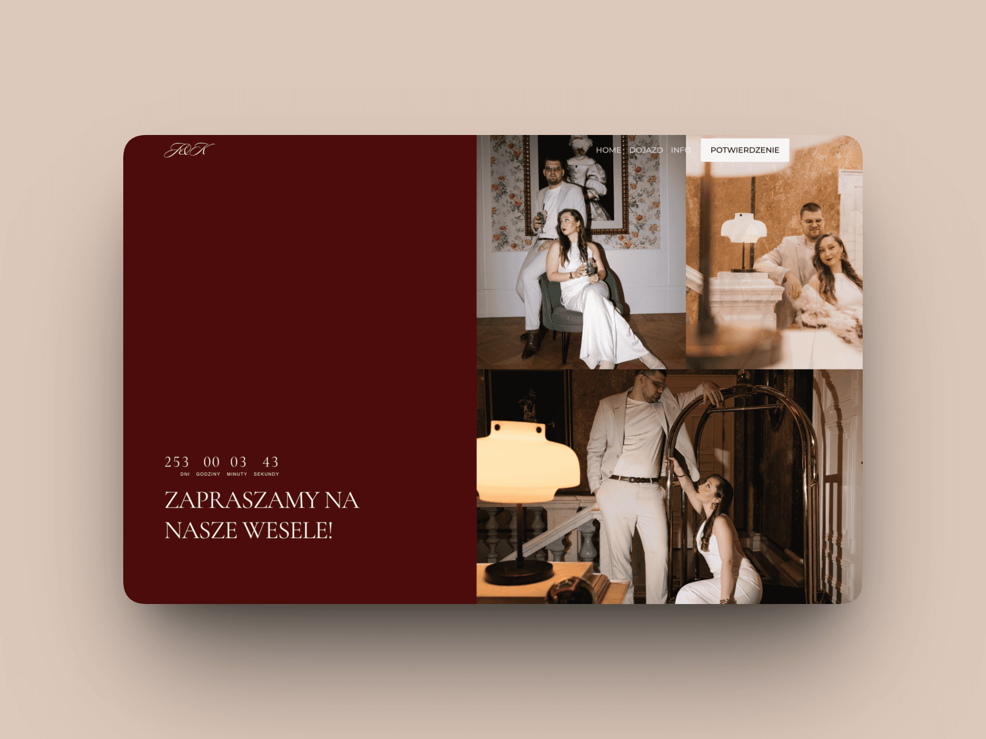 Wedding RSVP website