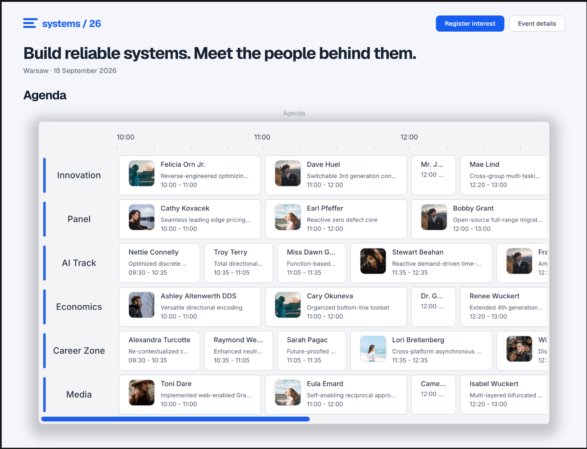 Planby Schedule — CMS Sync