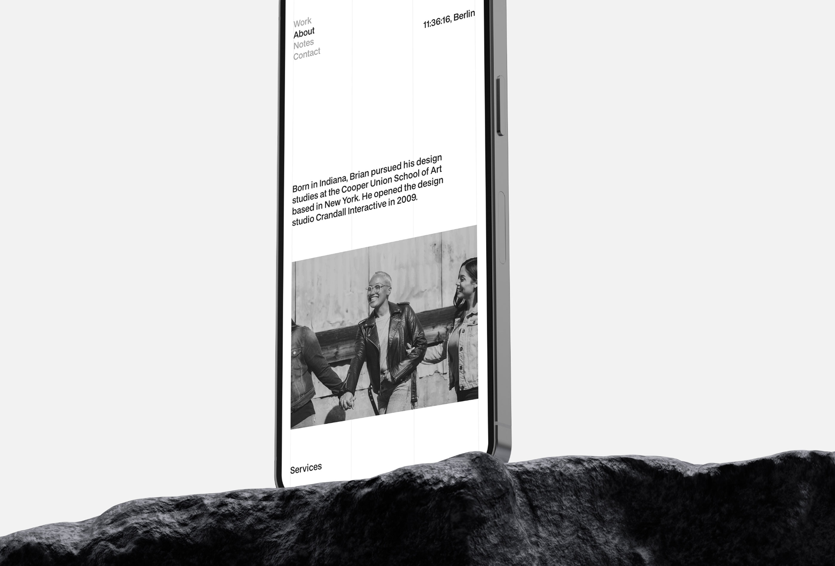 Screenshot 4 for Crandall, a Framer Marketplace template by Fouroom.