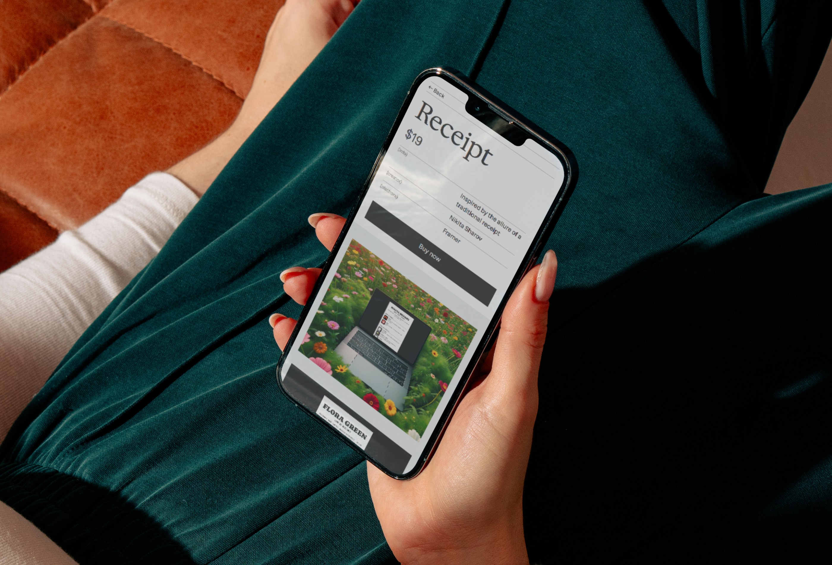 Screenshot 4 for Pockets, a Framer Marketplace template by Nikita Sharov.