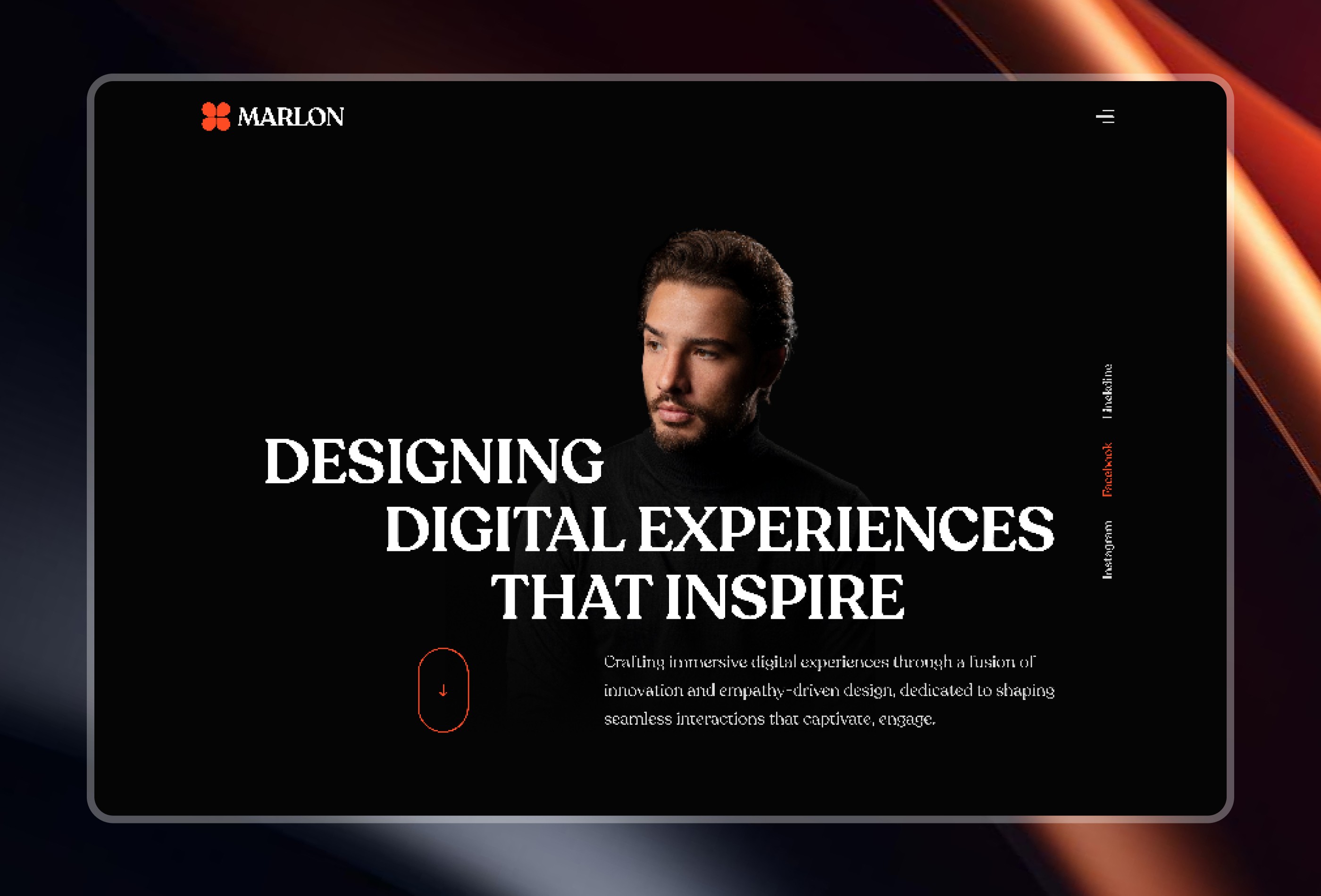 Thumbnail 2 for MarlonHarvey, a Framer Marketplace template by Sailr.