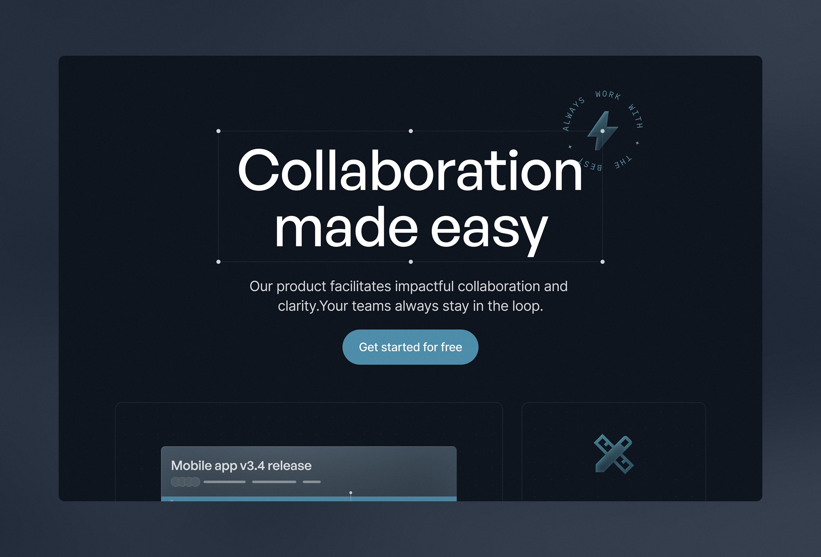Screenshot 4 for Comet, a Framer Marketplace template by Enes Ates.
