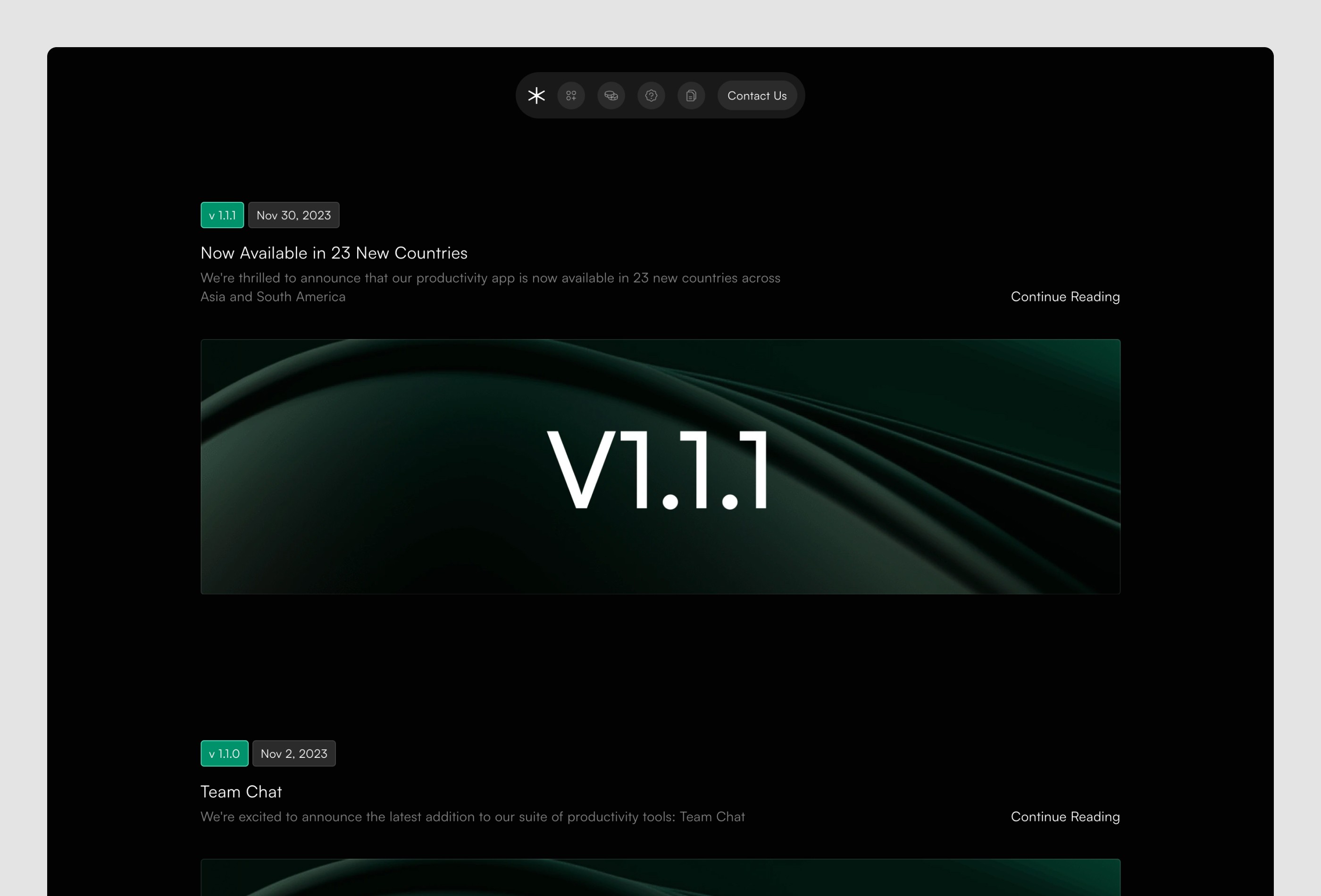 Screenshot 3 for Rush, a Framer Marketplace template by Vasco Ferreira.