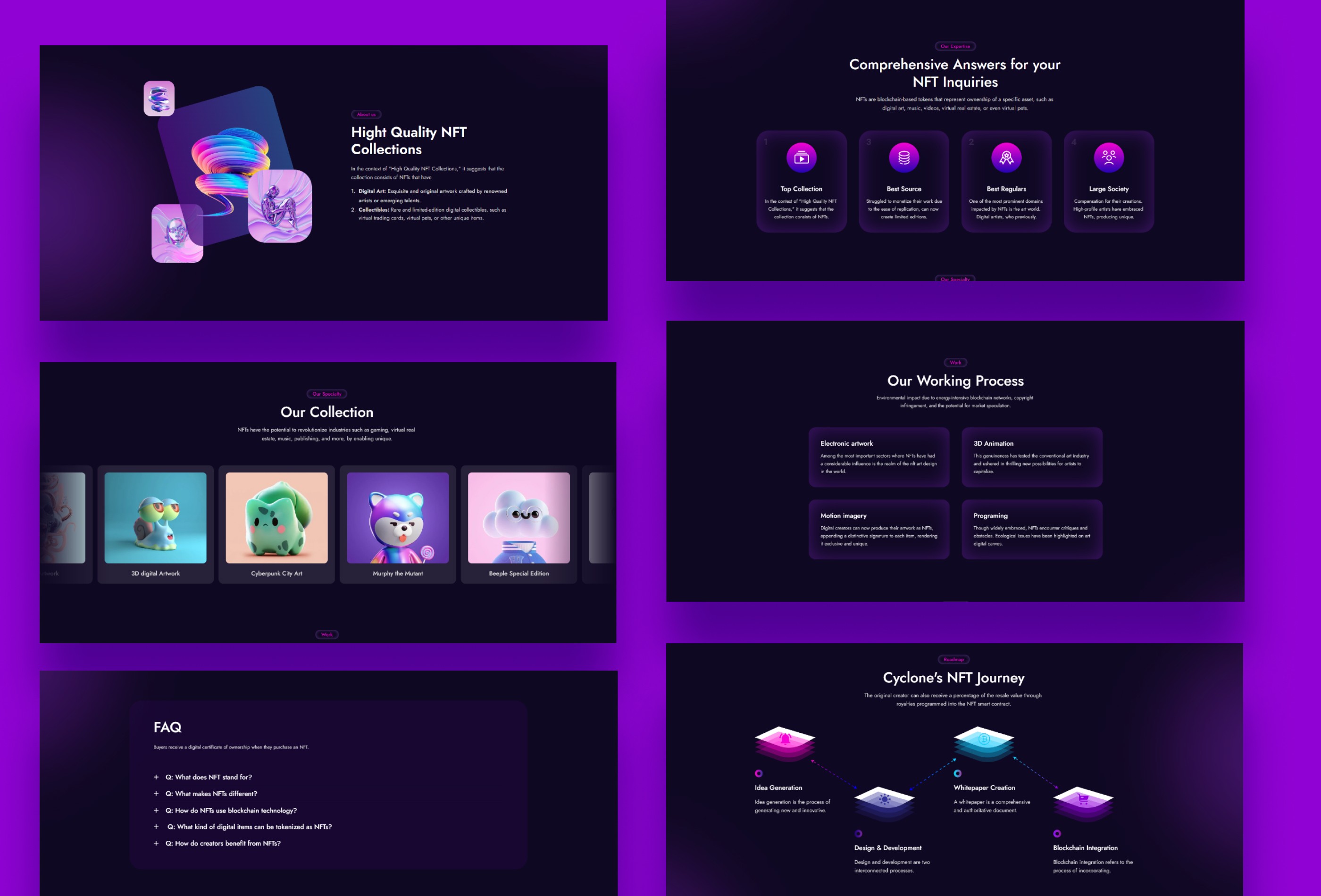 Screenshot 4 for Niyo, a Framer Marketplace template by UiHug.