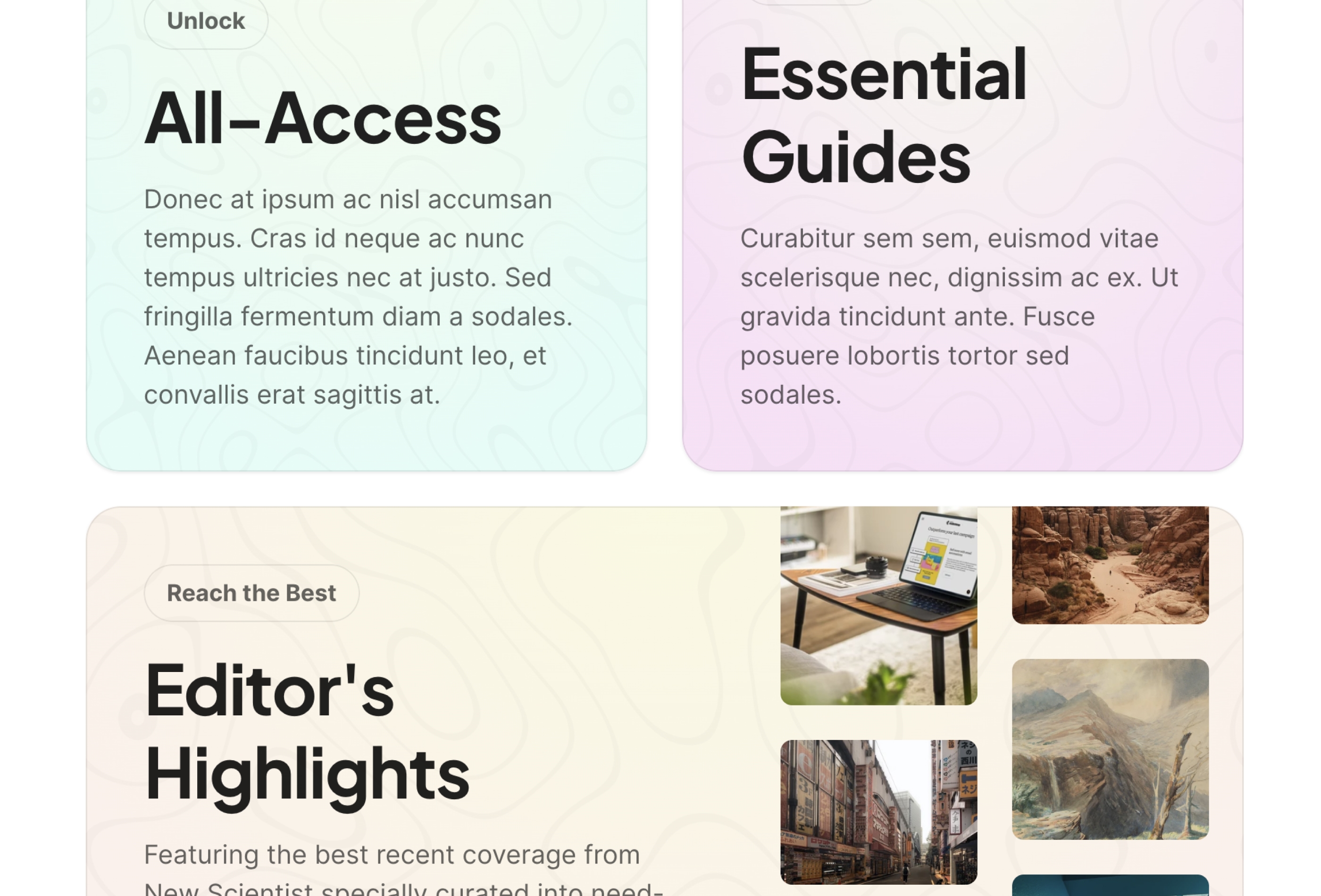 Screenshot 4 for Swen, a Framer Marketplace template by Bora Dan.