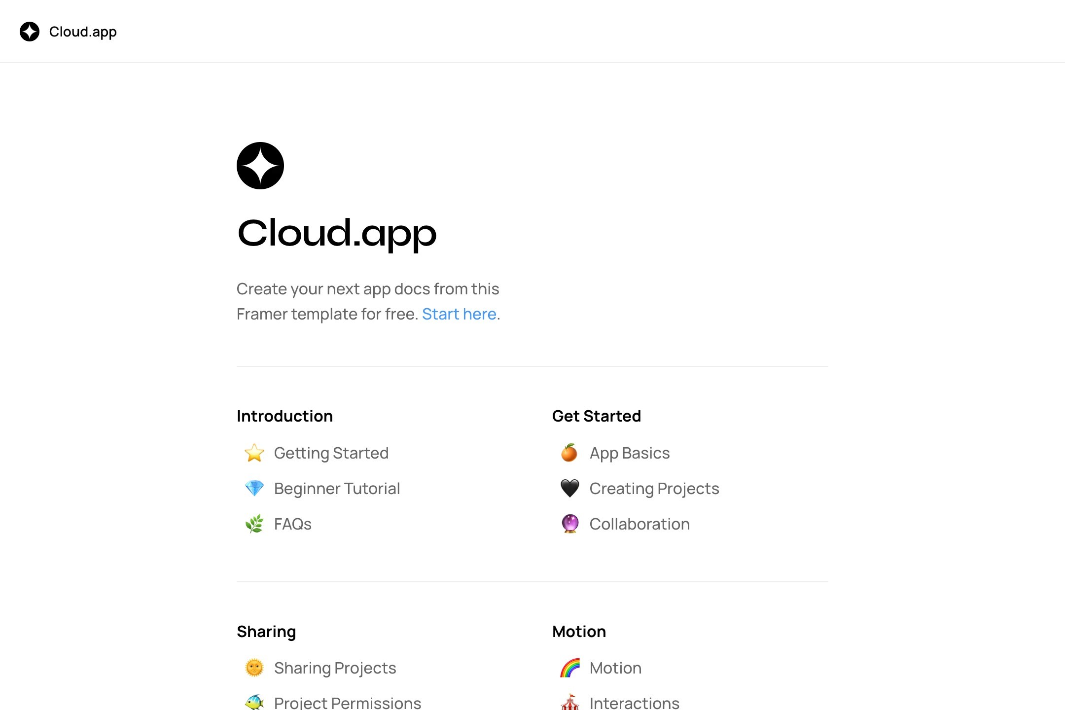 Screenshot 2 for Wiki, a Framer Marketplace template by Framer.