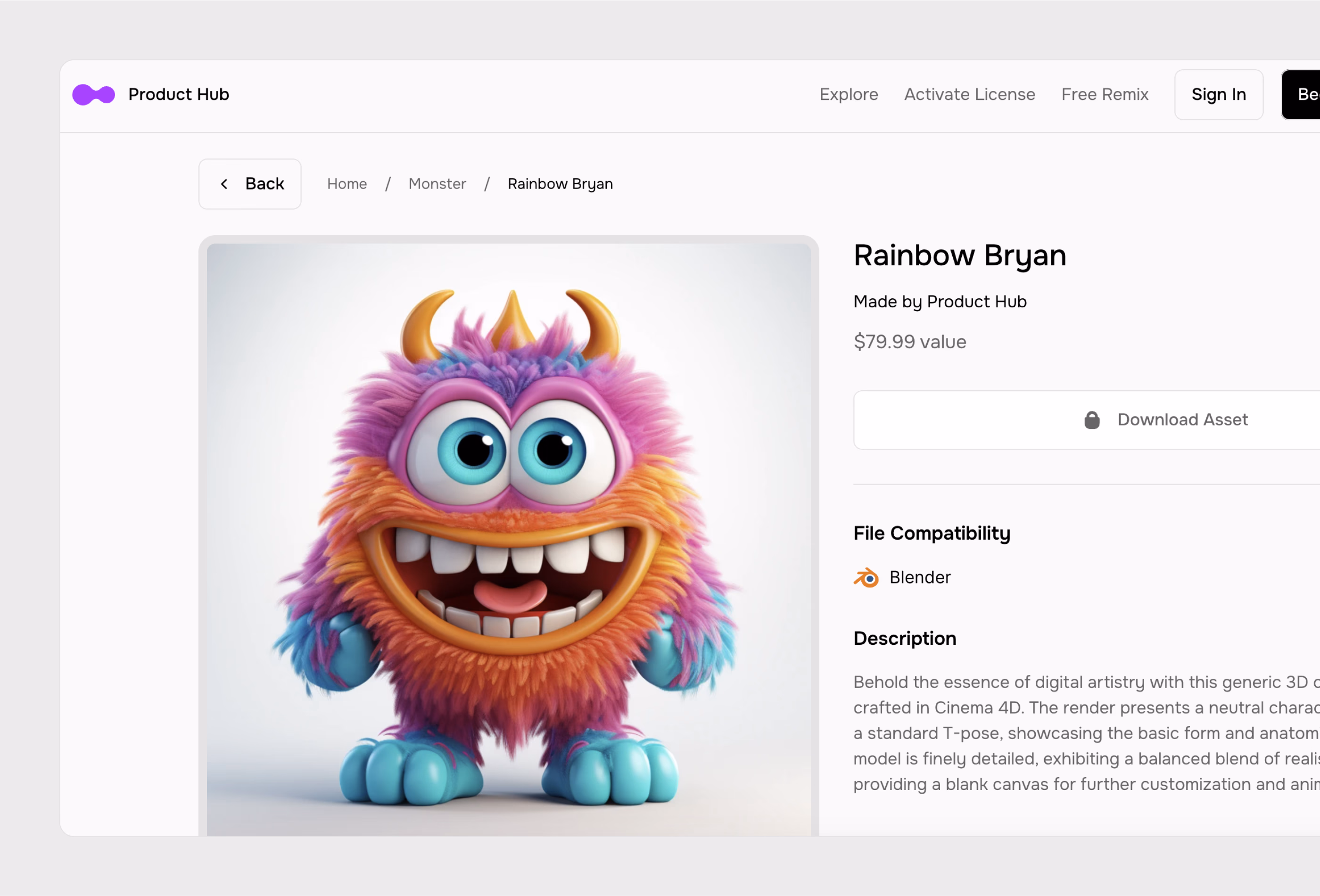 Screenshot 3 for ProductHub, a Framer Marketplace template by Danny Sapio.