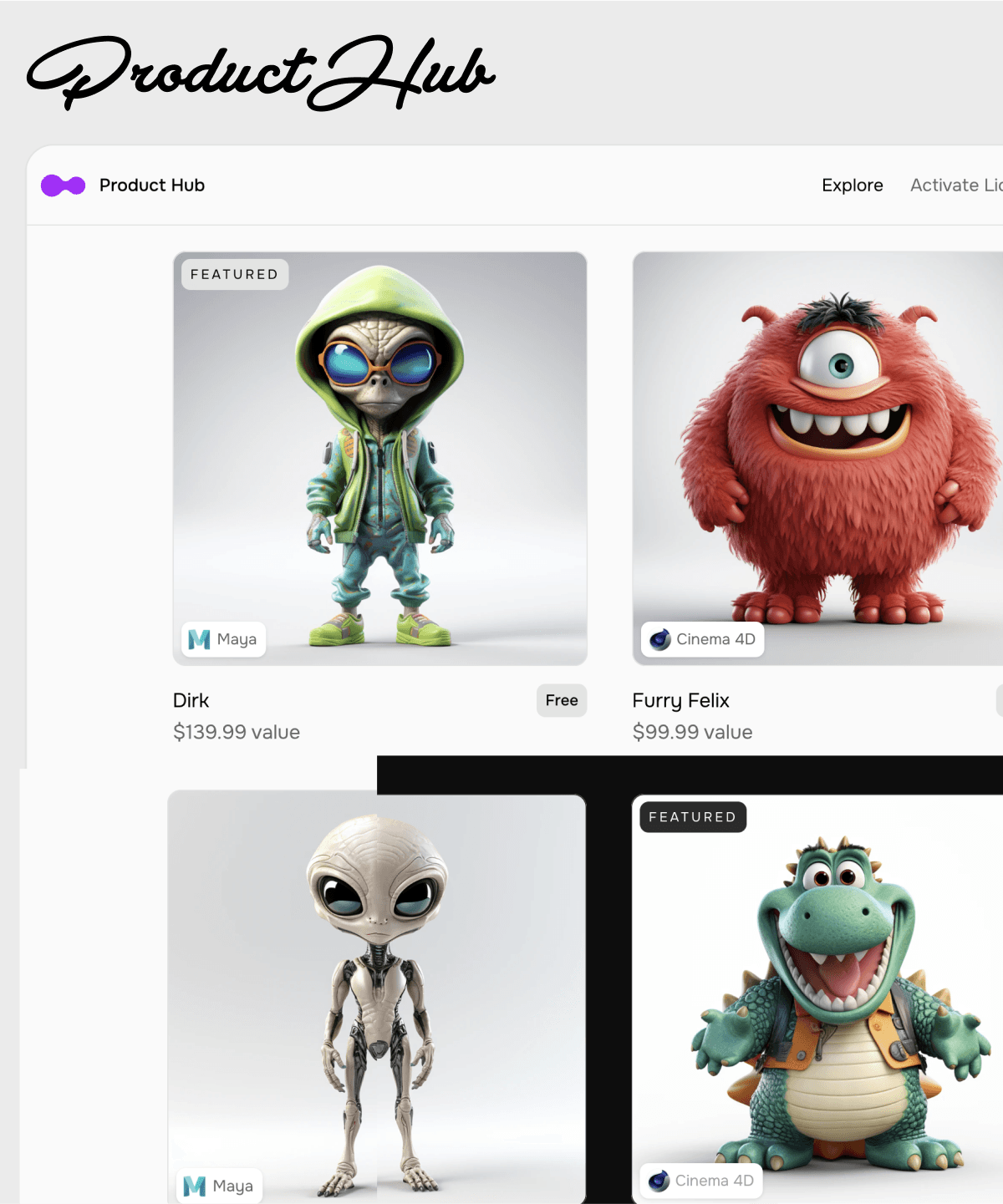 Thumbnail 1 for ProductHub, a Framer Marketplace template by Danny Sapio.