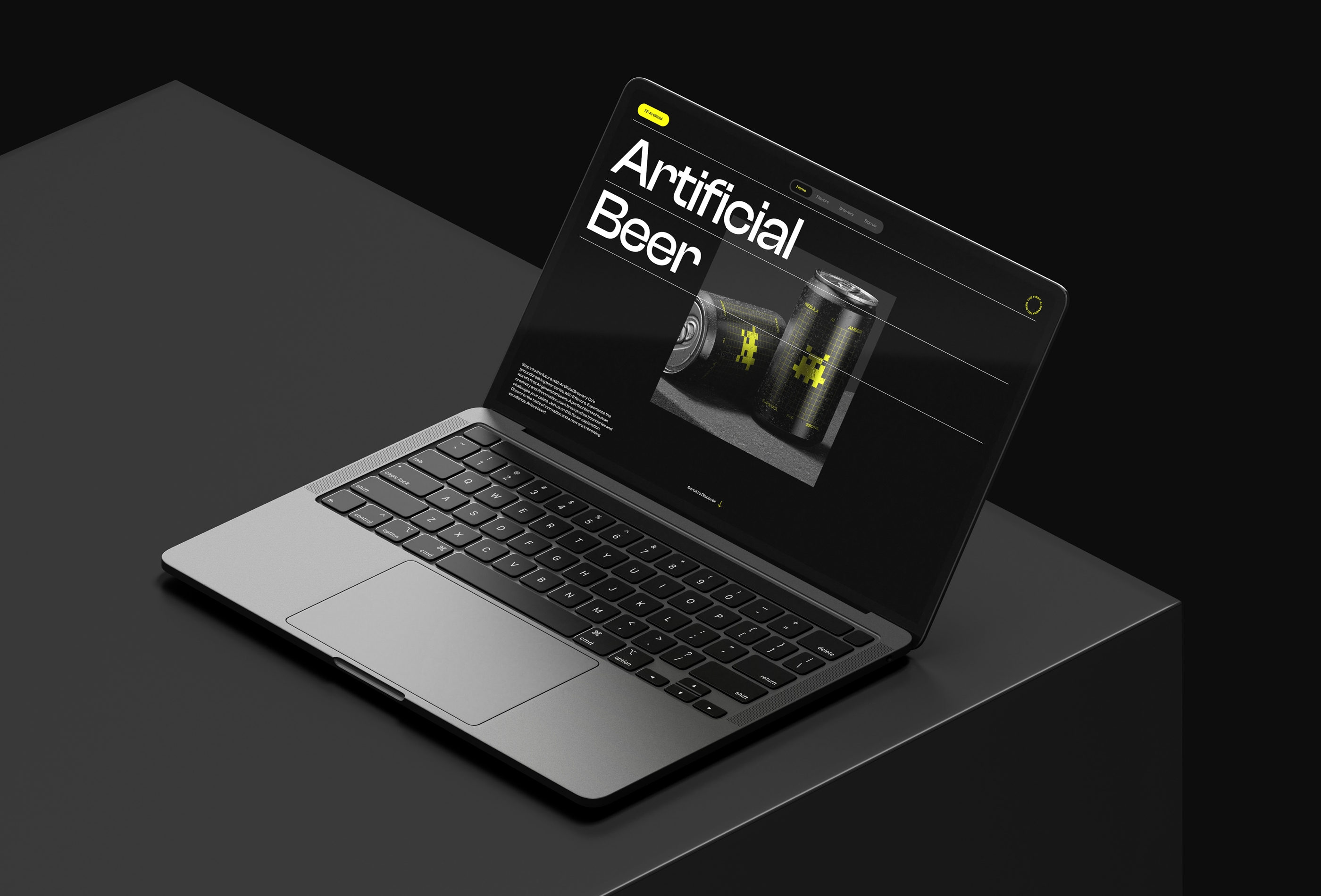 Thumbnail 2 for FFArtificial, a Framer Marketplace template by Favorit × Frame.