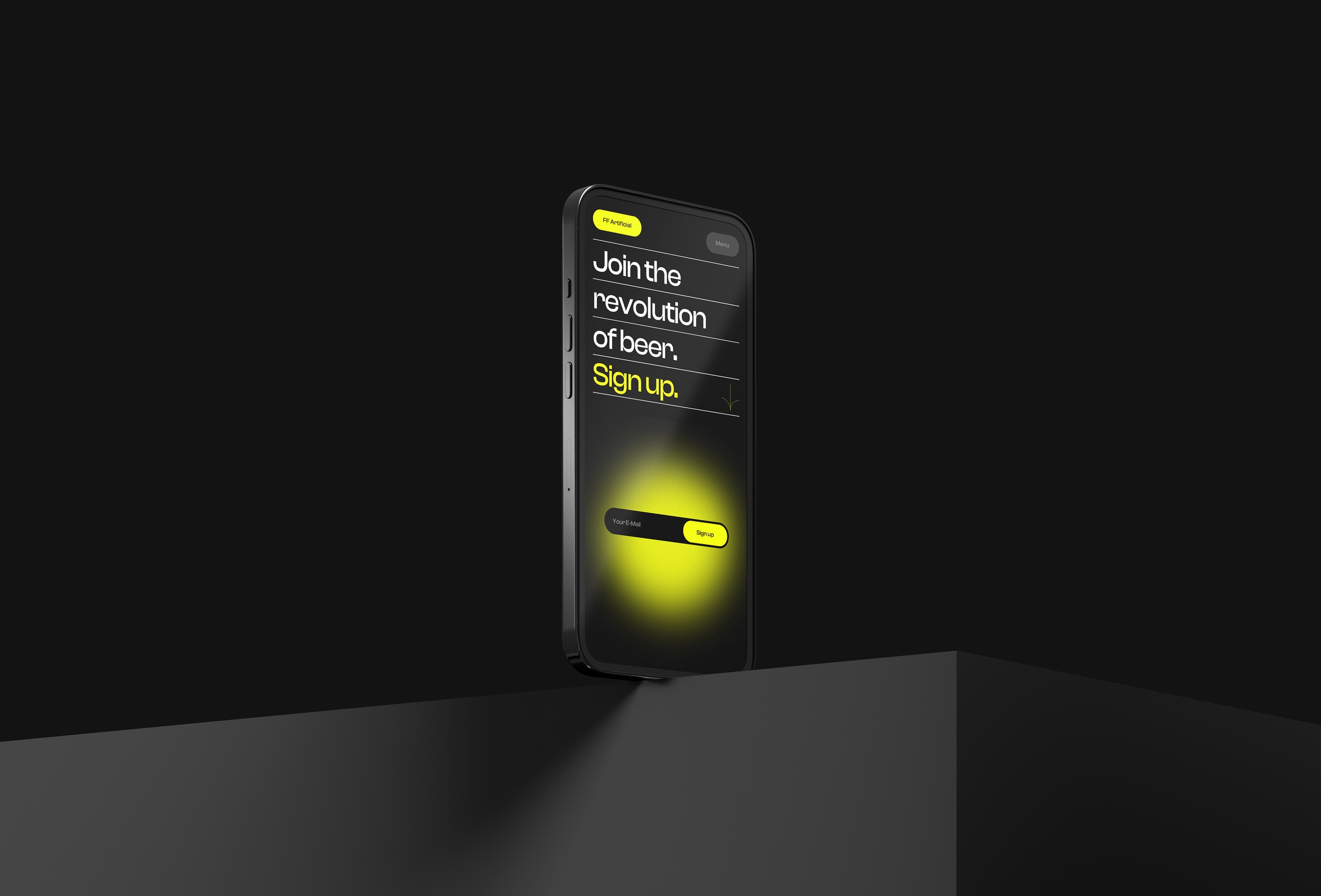 Screenshot 3 for FFArtificial, a Framer Marketplace template by Favorit × Frame.