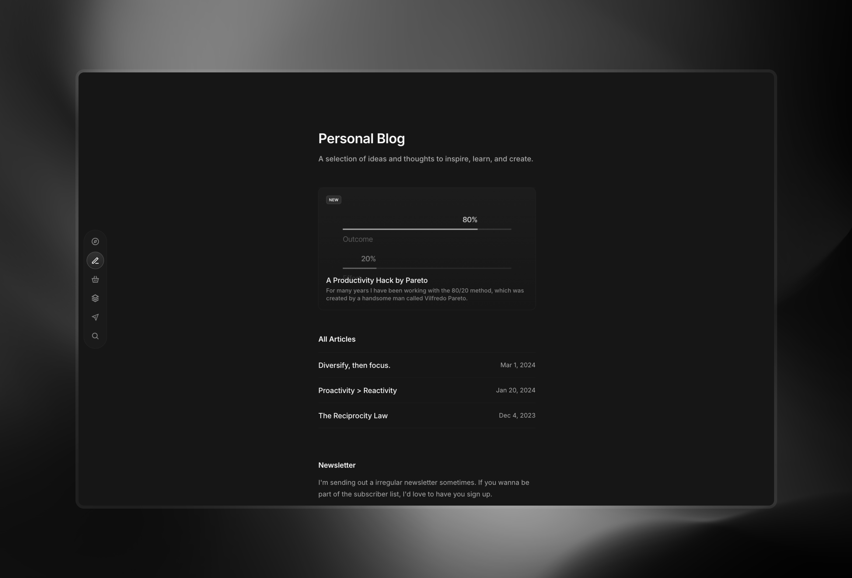 Screenshot 3 for Anticode, a Framer Marketplace template by Cédric.