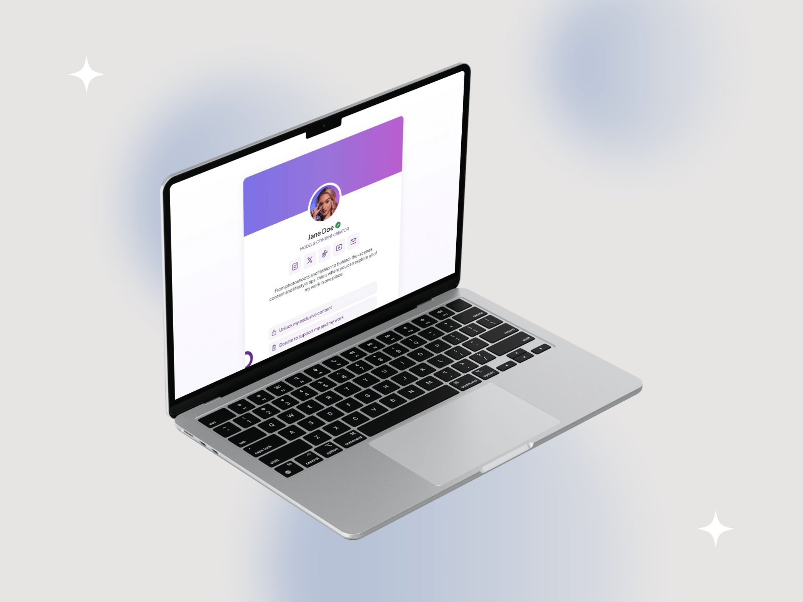 Screenshot 3 for LinkSpark, a Framer Marketplace template by Radu.